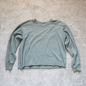 aerie sweater crop top